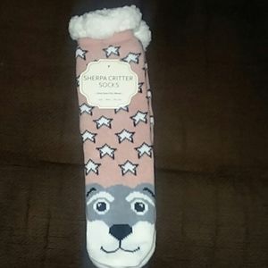 Women's Sherpa Critter Socks
